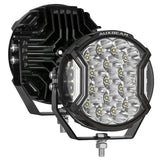 V-ULTRA Series | 7 Inch 226W LED Side Shooter White Pod Lights with Amber DRL