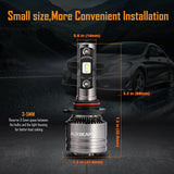 T1 Series Temperature Control Built-in Canbus LED light Bulbs 8000LM
