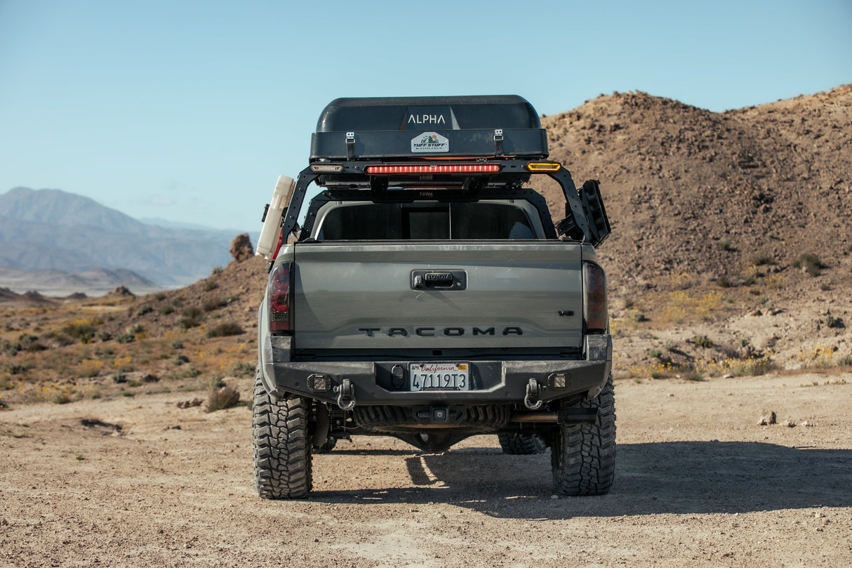 2016-2023 TOYOTA TACOMA DESERT SERIES REAR BUMPER Body Armor 4x4