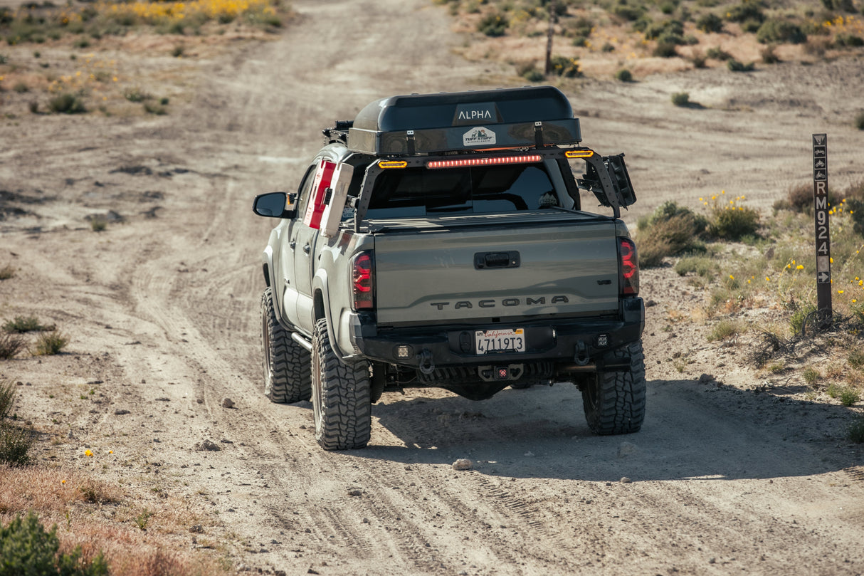 2016-2023 TOYOTA TACOMA DESERT SERIES REAR BUMPER Body Armor 4x4