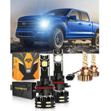 For 2000-2003 Ford F-150 9007 LED Headlight Bulbs Bundle