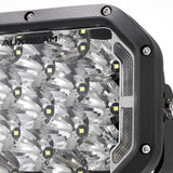 7x5 Inch Rectangle LED Pods White Spot Driving Lights with DRL FOR ATV UTV SIDE BY SIDE 4X4