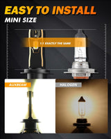 For 2011 Volkswagen Jetta H7 LED Headlight Bulbs
