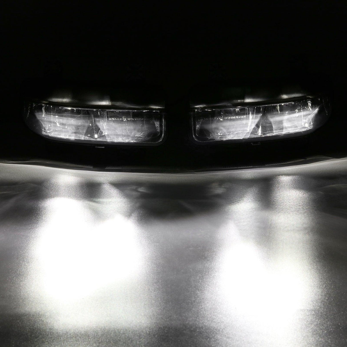 LED Fog Light Set Bumper Driving Light Replacement for Dodge Ram 1500 2019 2020 2021 2022