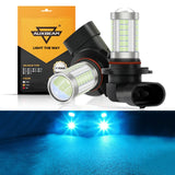 H10 9145 9140 HB3 LED Fog Light/DRL 50W 4000LM Ice Blue 33LED Series | 2 Bulbs