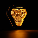 Auxbeam MASTER-T Series 5" Combo Beam Off-Road Lights Amber Backlight