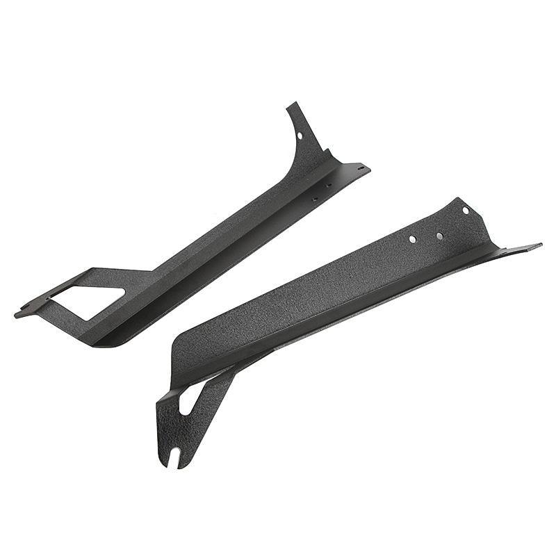 50" Straight Light Bar Windshield Mounting Brackets for 1997-2006 Jeep Wrangler TJ