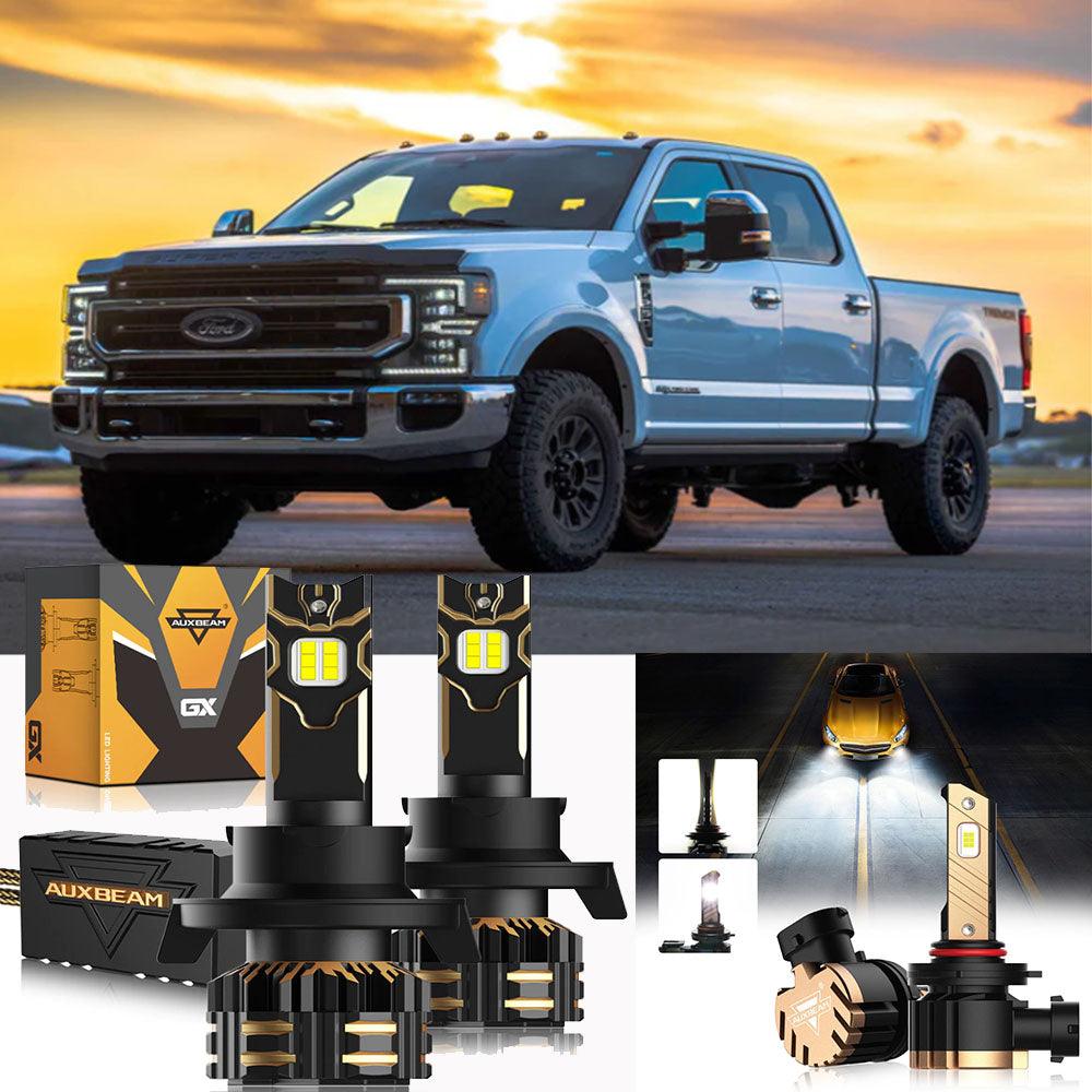 For 2001-2004 Ford F-250 Super Duty 9007 LED Headlight Bulbs