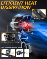 2011 Honda NC700X Motorcycle LED Spotlight Light 3+5 Light Modes