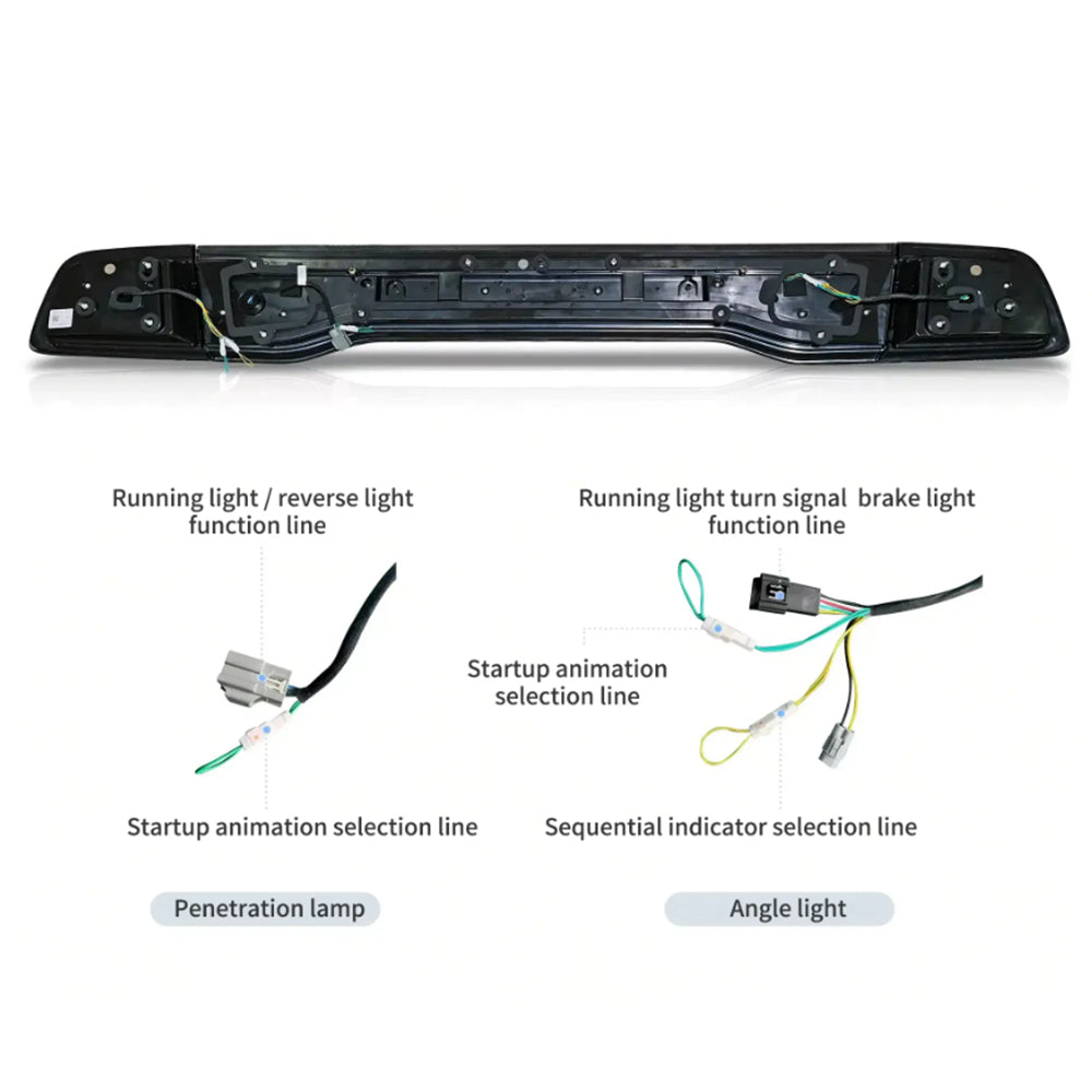 LED Tail Lights Assembly Full LED W/Start-Up Animation For 2011-2014 Dodge Charger