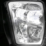 (2pcs/set) 36W LED Fog Lights for Dodge Ram 1500 2013 2014 2015 2016 2017 2018 (Chrome)