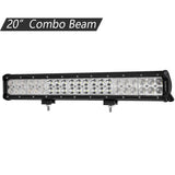 20 inch Classic-SM Series Dual Row LED Light Bar 6000K White Combo