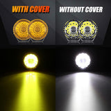 (2pcs/set) 7 Inch 230W 33332LM 360-PRO Series Custom Lens Offroad LED Driving Lights+Amber/Black Covers(Optional) for FORD F150 F250
