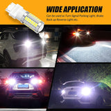 3156 LED Backup Reverse/Turn Signal/Brake Tail Light Bulbs 20W 4000LM 6500K White 33LED Series | 2 Bulbs