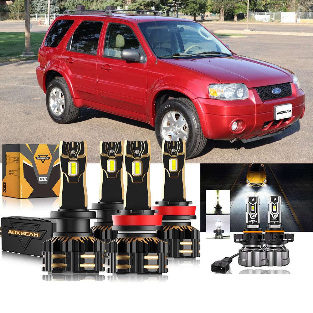For 2007 Ford Escape H4 LED Headlight Bulbs Bundle