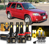 For 2007 Ford Escape H4 LED Headlight Bulbs Bundle