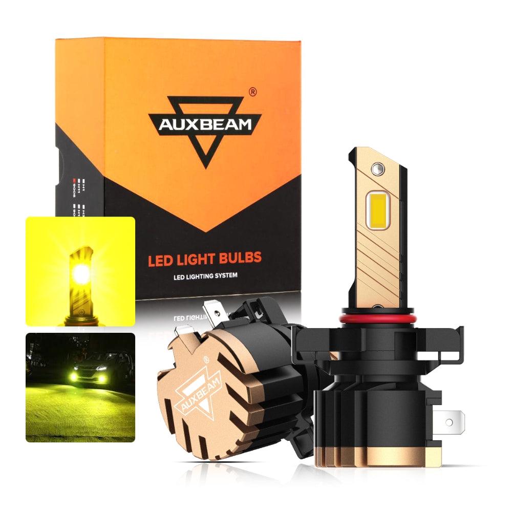 For 2015-2019 GMC Canyon F-16 Plus Series Built-in Canbus Automotive Grade 14000LM LED Light Bulbs High Low Beam Bundle