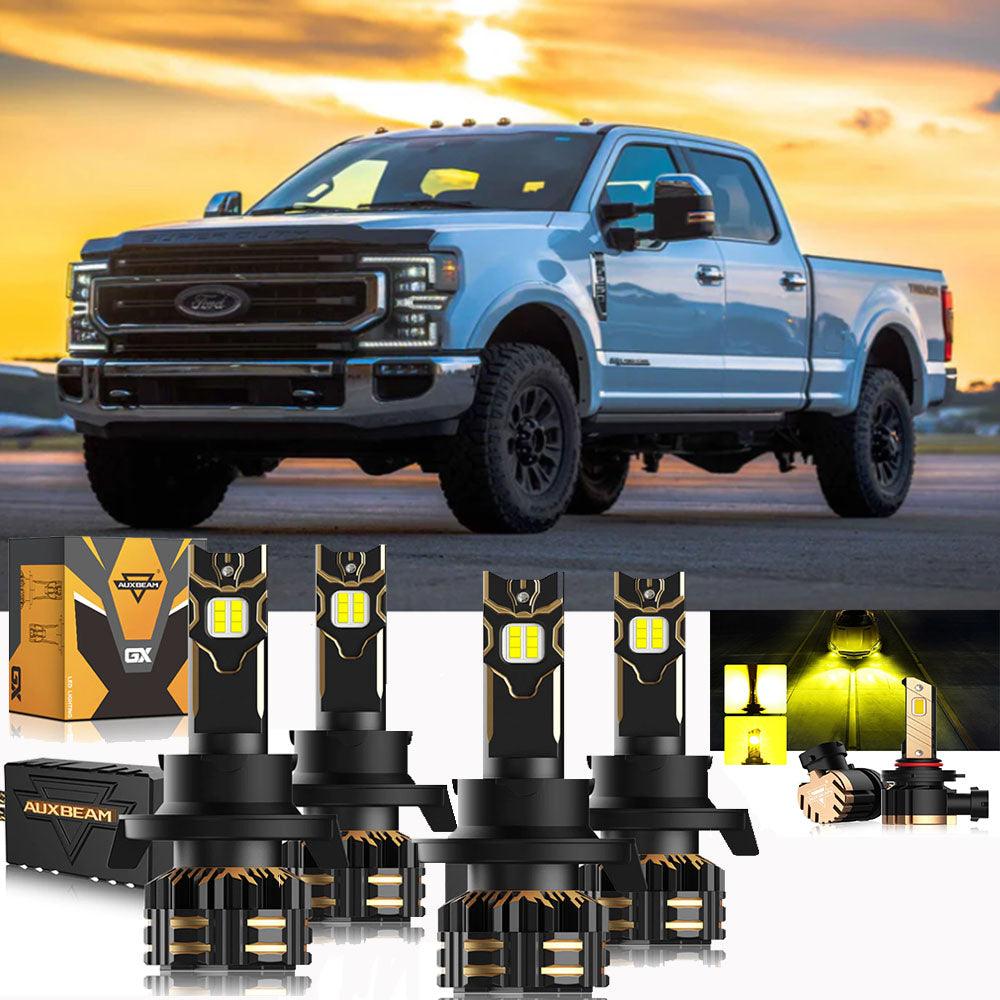 For 2020 Ford F-250 Super Duty  H13 LED Headlight Bulbs Bundle
