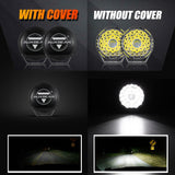 (2pcs/set) 9 INCH 270W 37776LM 360-PRO Series Custom Lens LED Driving Lights+Amber/Black Covers(Optional) for for Ford F150 F250 F350 F450