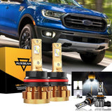 For 2000-2011 Ford Ranger F-16 Plus Series 9007 Built-in Canbus Automotive Grade 14000LM LED Light Bulbs High Low Beam Bundle
