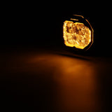 Auxbeam MASTER-T Series 5" Combo Beam Off-Road Lights Amber Backlight