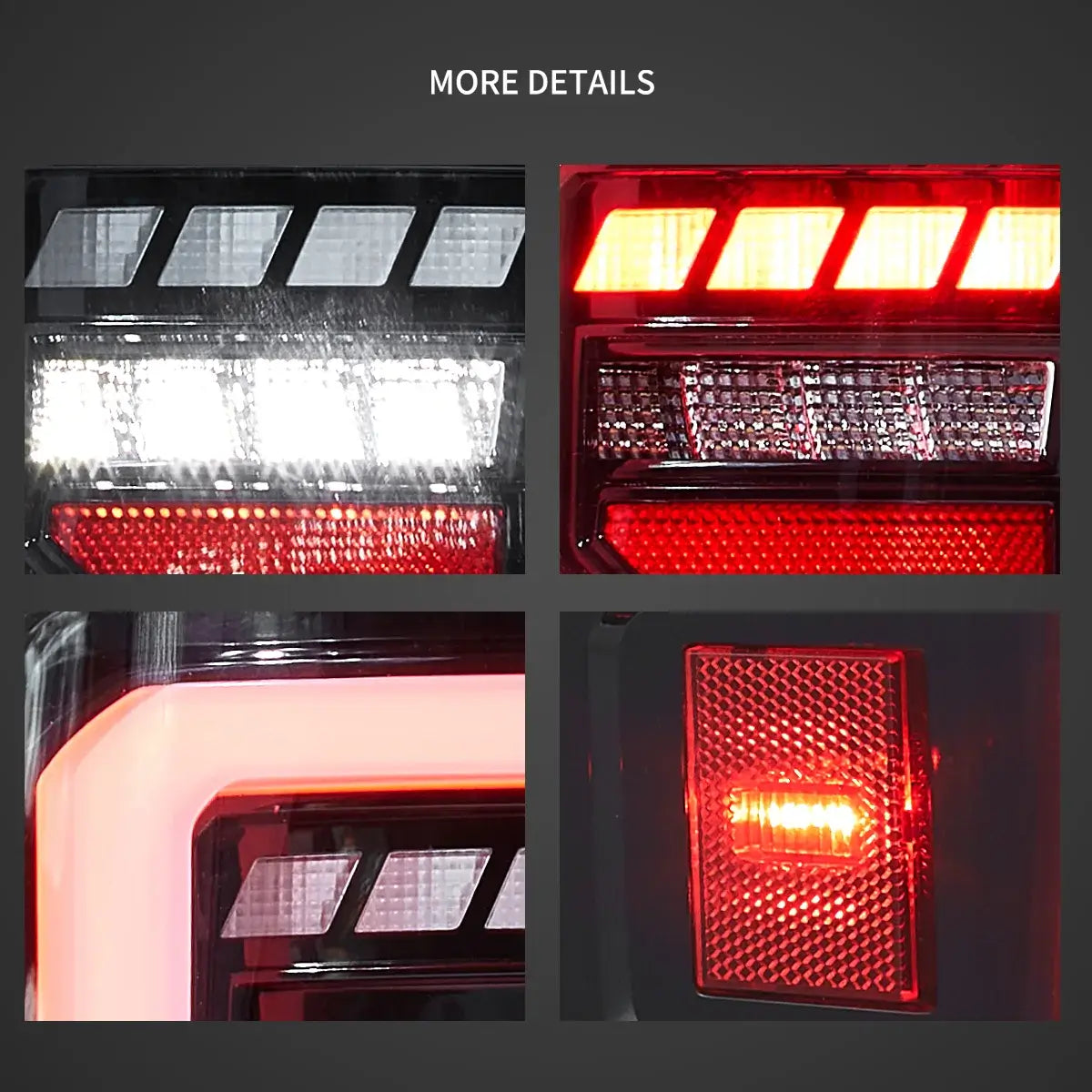 LED Tail Light Assembly With Dynamic Welcome Lighting Clear For 2007-2013 Chevrolet Siverado 2007-2010 GMC Sierra 1500 2500HD 3500HD