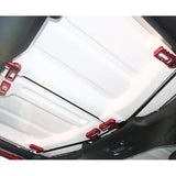 (6pcs/set) Top Roof Switch Handle for 2018-2022 Jeep Wrangler JL (Red/Black)