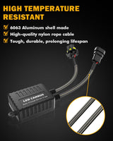 9012/HIR2 C20-Model Decoder-Pro Enhanced LED Headlight Bulbs Canbus Decoder Harness Resistor Conversion Kit 2pcs/Set
