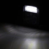 (2pcs/set) Universal Tail Lights 39LEDs Smoked Black for Wrangler YJ TJ CJ Truck Trailer Van Boat