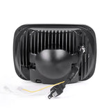 7x6 Inch Sealed Beam LED Headlights with Hi-Lo Beam & Amber Turn Signal White DRL for  Jeep Wrangler YJ 1987-1995