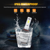 2004 2005 Mazda Miata 9005+9006 High Low Beam Combo LED Light Bulbs S2-Series COB 360° Beam 16000LM