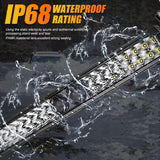 NEW VERSION 22 Inch 5D-PRO Series Combo Dual Row LED Light Bar with DT Wiring Harness Kit for Chevy Colorado
