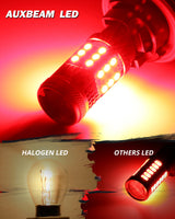 T20 7443 7440 LED Brake/Tail Light Bulbs 56W 600% High Brightness CAN-Bus Error Free Red Strobe Flashing B21 Series Strobe | 2 Bulbs