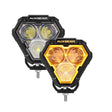 Auxbeam MASTER-T Series 5" Combo Beam Off-Road Lights Amber Backlight