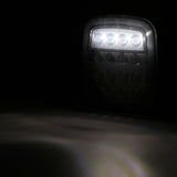 (2pcs/set) Universal Tail Lights 16LEDs for Jeep Wrangler YJ TJ CJ Truck Trailer Boat (Smoked)