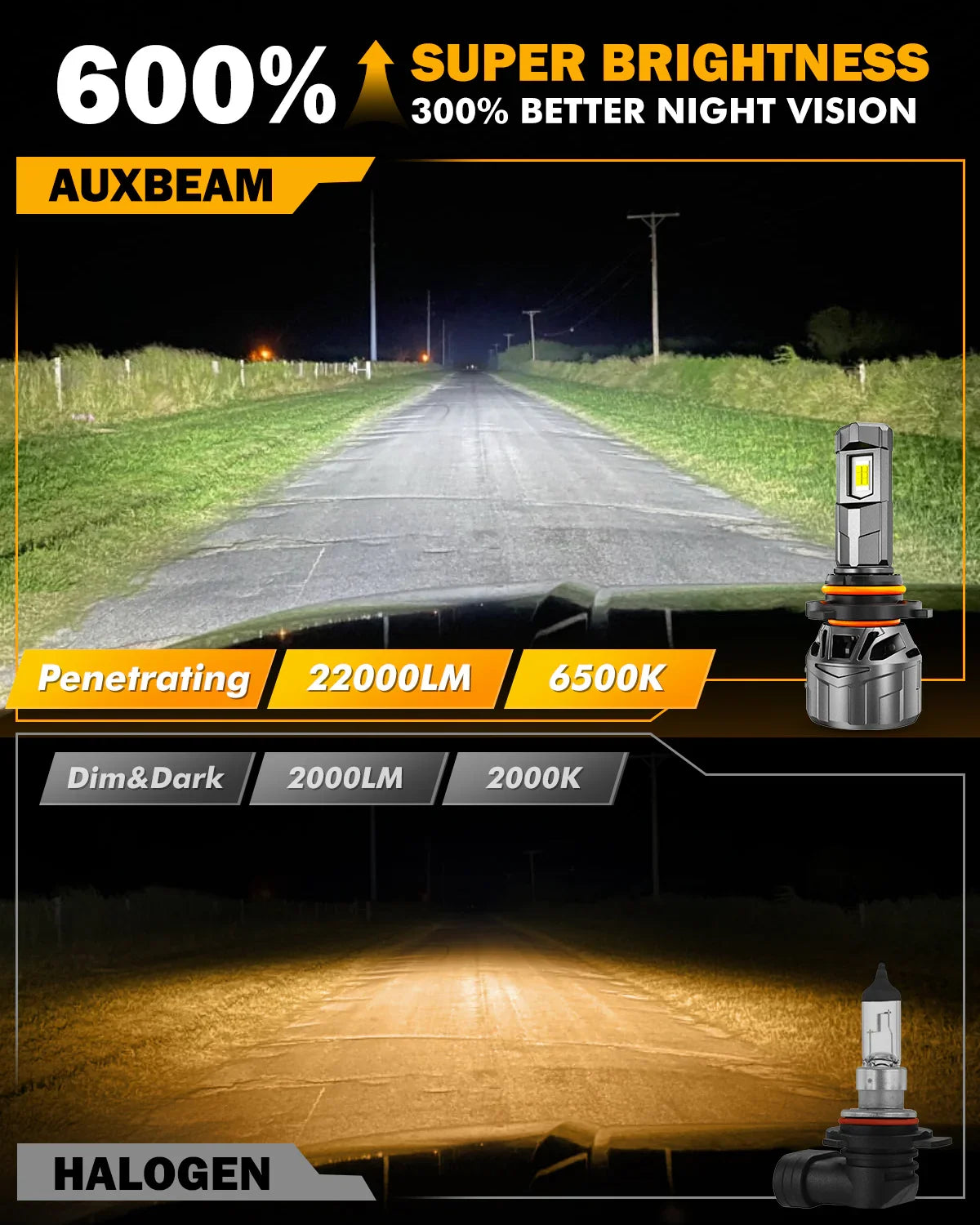2025 Auxbeam® LED BULBS