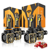 🆕GX Plug&Play Series 30000LM 120W LED Headlight Bulbs 6500K Cool White