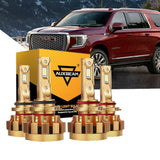For 2002-2006 GMC Yukon(SLE) F-16 Plus Series Built-in Canbus Automotive Grade 14000LM LED Light Bulbs High Low Beam Bundle