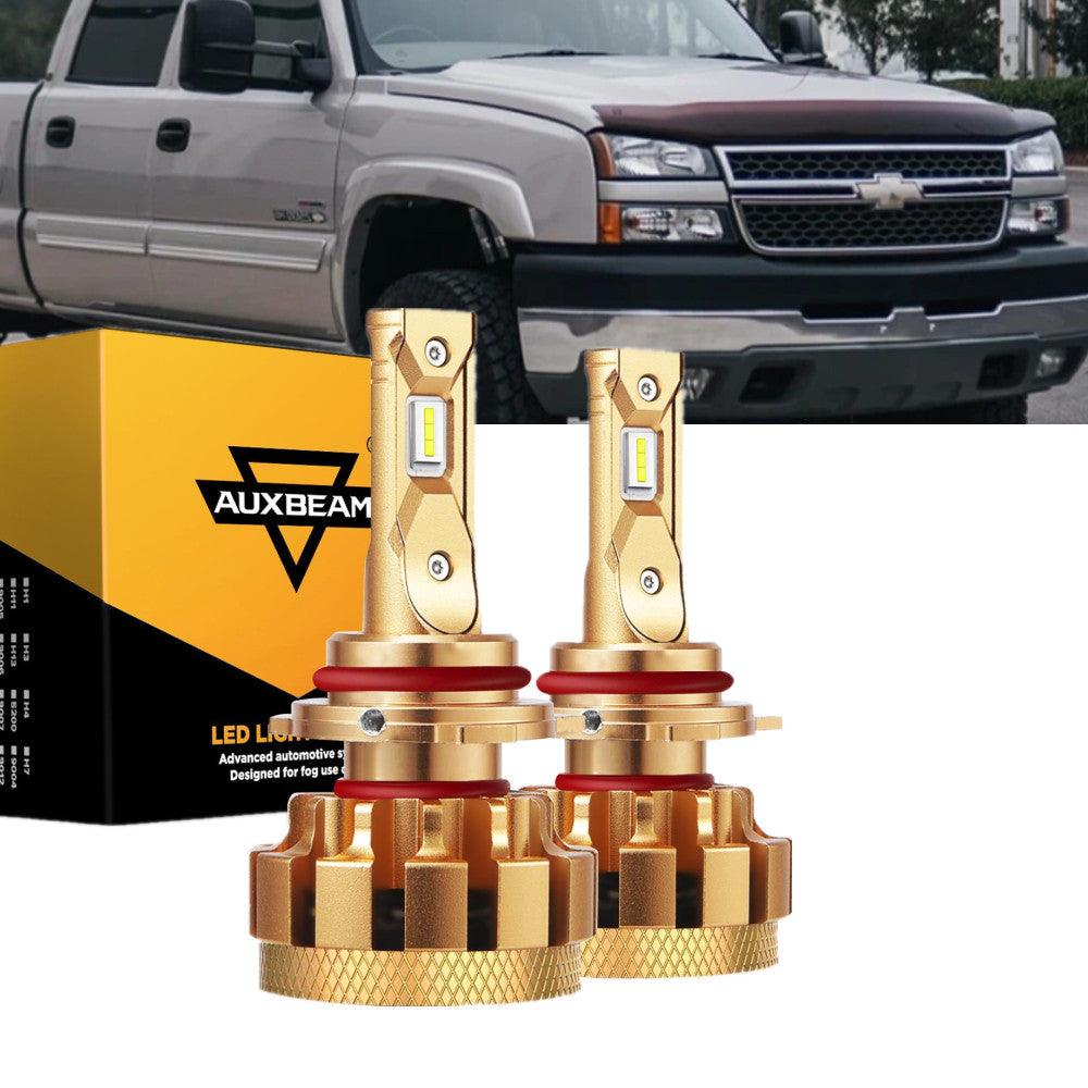 For 2000-2002 Chevrolet Silverado 2500 F-16 Plus Series Built-in Canbus Automotive Grade 14000LM LED Light Bulbs High Low Beam Bundle