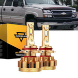 For 2000-2002 Chevrolet Silverado 2500 F-16 Plus Series Built-in Canbus Automotive Grade 14000LM LED Light Bulbs High Low Beam Bundle