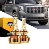 For 2002-2006 GMC Yukon XL 1500(Denali) F-16 Plus Series Built-in Canbus Automotive Grade 14000LM LED Light Bulbs High Low Beam Bundle