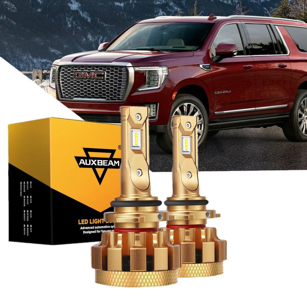 For 2002-2006 GMC Yukon(SLE) F-16 Plus Series Built-in Canbus Automotive Grade 14000LM LED Light Bulbs High Low Beam Bundle