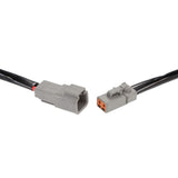 8-LED Pod Light Power Wiring Harness Kit with 2 PIN DT Plug