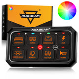 RA80 XL RGB Switch Panel, Larger Size, Toggle/ Momentary/ Pulsed Mode Supported