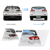 LED Tail Light Assembly With Sequential Turn Signal For 2008-2017 Mitsubishi Lancer & EVO X