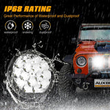 (2pcs/set) 8.5 Inch 150W Round off road lights Spot Beam LED Driving Lights