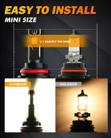 For 2000 Ford Ranger 9007 LED Headlight Bulbs