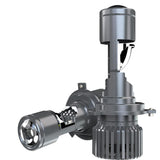 H4 LED Headlight Bulbs 110W 10000LM Mini Bi-LED Projector Lens Headlight 6000K Cool White | 2 Bulbs