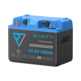 BLUETTI B1210 LiFePO₄ Deep Cycle Battery | 12.8V 100Ah (1,280Wh) | Trolling Motor, RV & Marine-Ready with Self-Heating & Bluetooth App