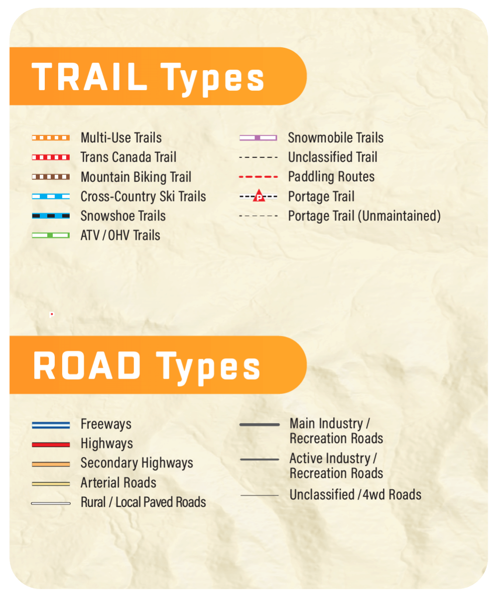 British Columbia & Alberta GPS Maps